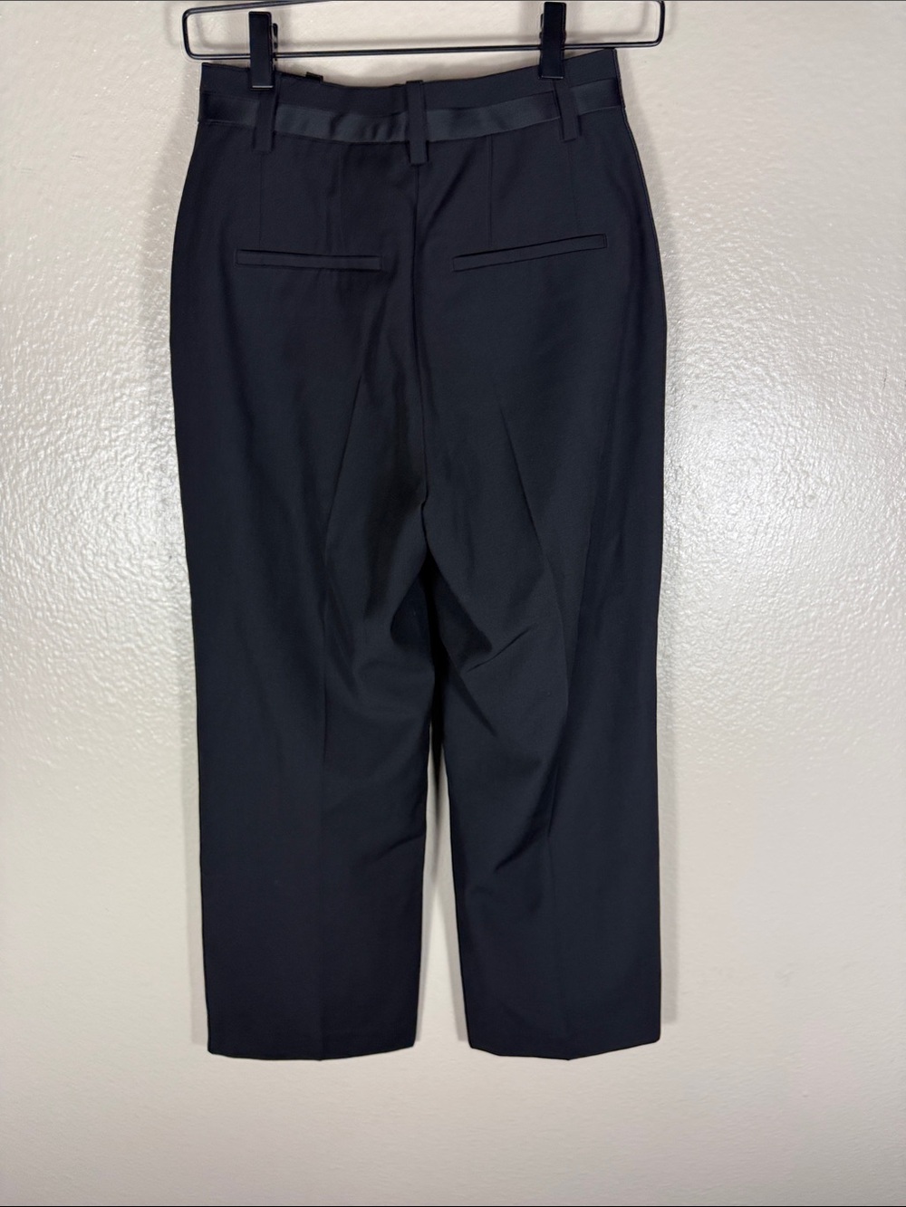 Anine Bing Louisa Tailored Trouser in Black - Picture 5 of 7